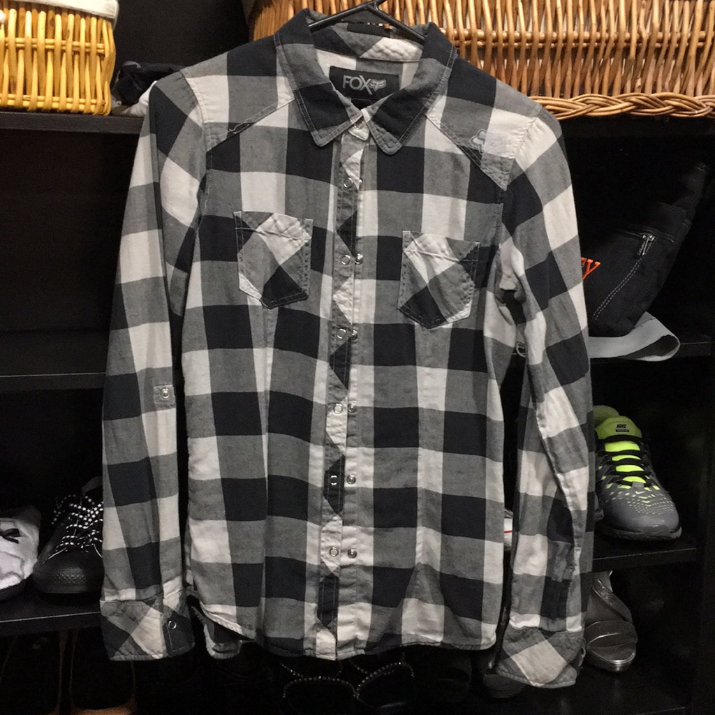 Nice Fox Button Up